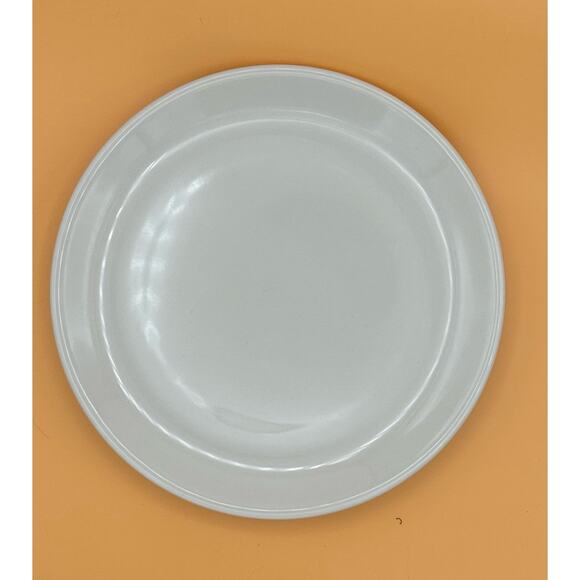 Vintage Dinner Plates Restaurantware by Buffalo Coupe Solid White Set of 4 - Picture 2 of 5